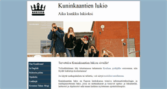 Desktop Screenshot of kuninkaantie.espoo.fi