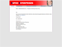 Tablet Screenshot of espoo.com